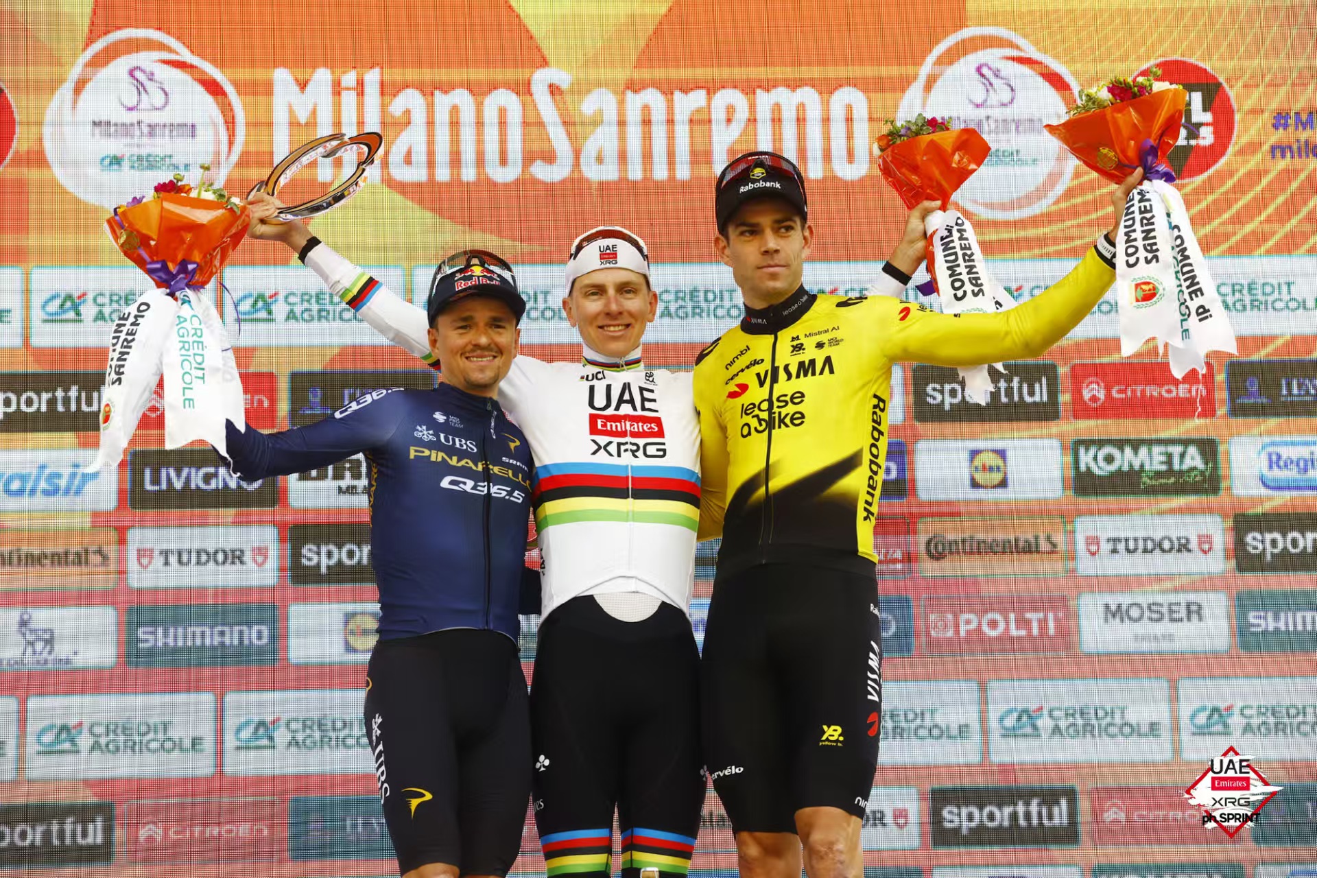 L'epica rimonta di Taddei Pogacar regala a tutti la prima Milano-Sanremo un'impresa memorabile
